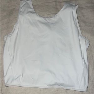 White Lululemon tank top